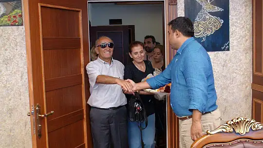 6 NOKTA KÖRLER DERNEĞİNDEN, KAYMAKAM BALCI'YA ZİYARET