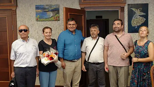 6 NOKTA KÖRLER DERNEĞİNDEN, KAYMAKAM BALCI'YA ZİYARET