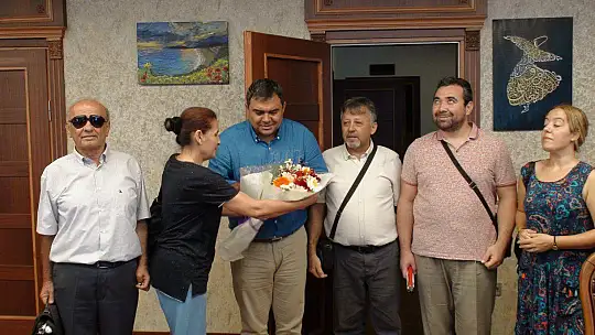 6 NOKTA KÖRLER DERNEĞİNDEN, KAYMAKAM BALCI'YA ZİYARET