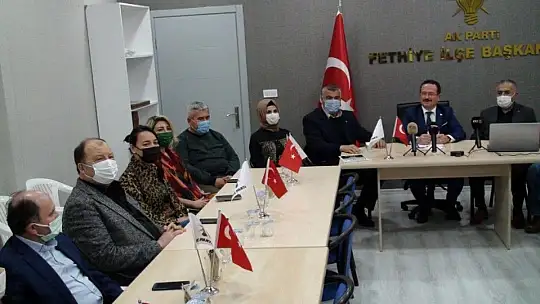 AK Parti İlçe Teşkilatı'ndan tanışma toplantısı