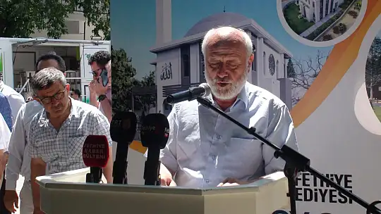 İncirköy Cami Temel Atma Töreni Yapıldı