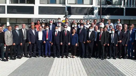 Muhtarlar Günü düzenlenen törenle kutlandı