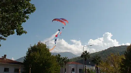 Fethiye'de Cumhuriyet coşkusu