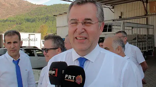 MAVİ GRUP BAŞKAN ADAYI ÇIRALI HAL ESNAFINI ZİYARET ETTİ