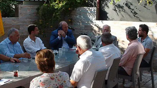 BAŞKAN EROĞLU'DAN BAŞKAN DEMİR'E ZİYARET