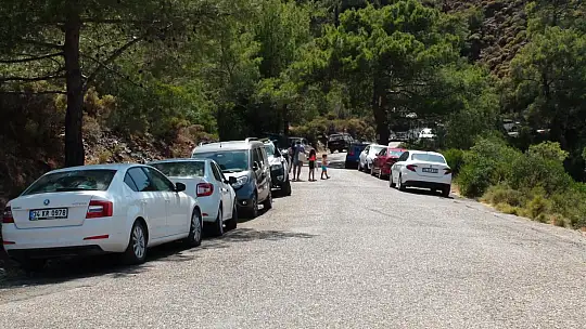 Büyük Samanlık Plajı'na Yoğun İlgi