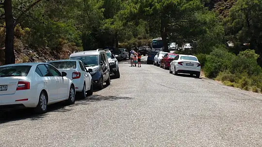 Büyük Samanlık Plajı'na Yoğun İlgi