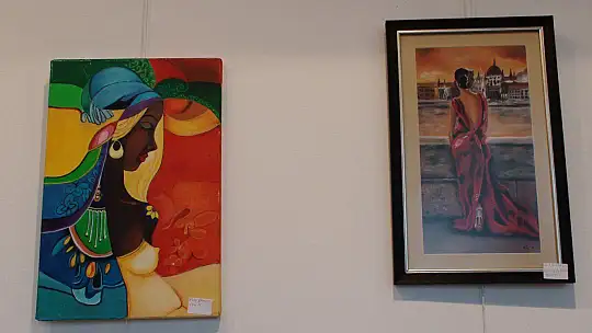 ÇAĞDAŞ AMATÖR RESSAMLAR SERGİSİ AÇILDI