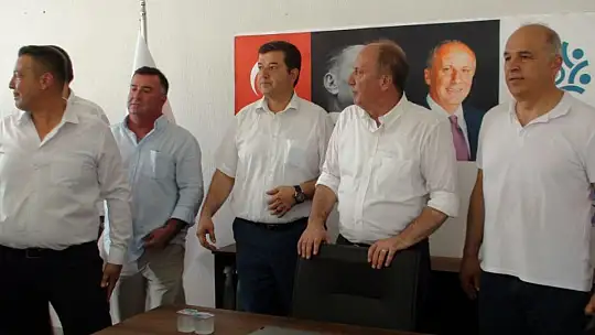 GENEL BAŞKAN İNCE İLÇE BİNASI AÇILIŞINA KATILDI