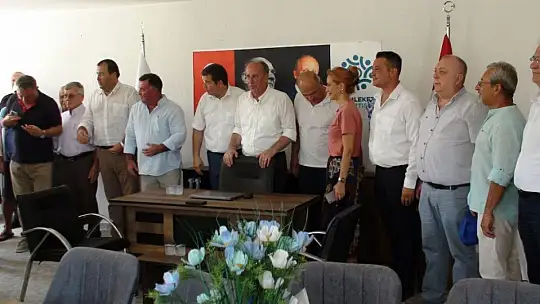 GENEL BAŞKAN İNCE İLÇE BİNASI AÇILIŞINA KATILDI