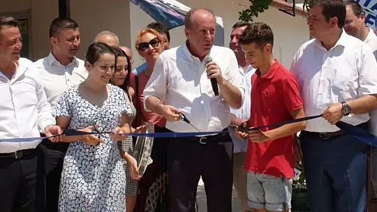 GENEL BAŞKAN İNCE İLÇE BİNASI AÇILIŞINA KATILDI