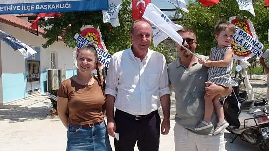 GENEL BAŞKAN İNCE İLÇE BİNASI AÇILIŞINA KATILDI