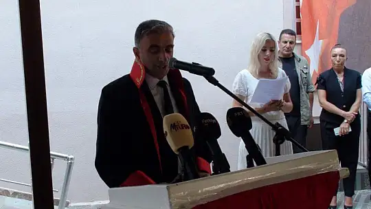 YENİ ADLİ YIL TÖRENLE BAŞLADI