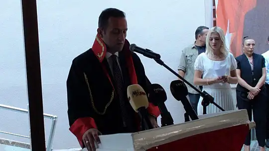 YENİ ADLİ YIL TÖRENLE BAŞLADI