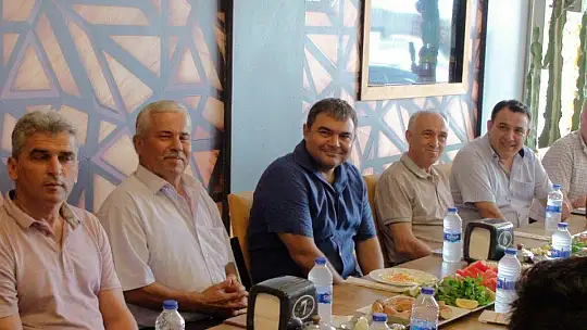 KAYMAKAM BALCI ESNAFLARIN DAVETİNE KATILDI