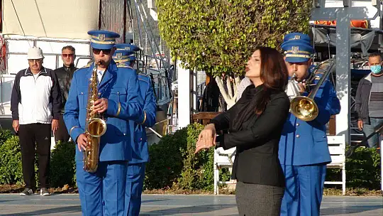 MUSTAFA KEMAL ATATÜRK TÖRENLE ANILDI