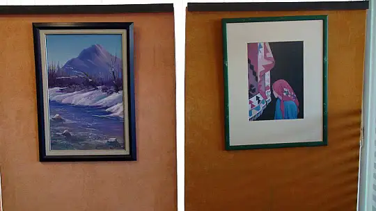 AZİZ ÇETİNKAYA SERGİSİ HALKLA BULUŞUYOR