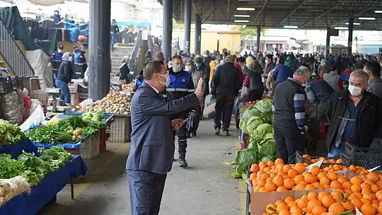 Başkan Tokat Salı Pazarı'ndan vatandaşlara seslendi