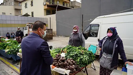 Başkan Tokat Salı Pazarı'ndan vatandaşlara seslendi