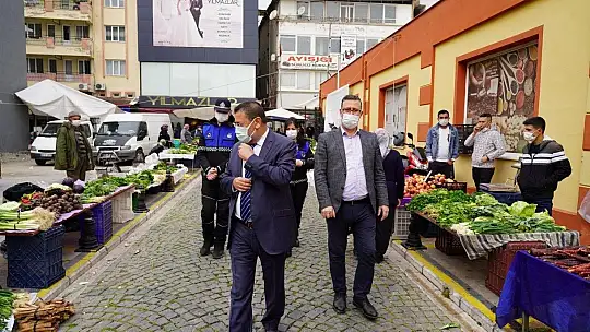 Başkan Tokat Salı Pazarı'ndan vatandaşlara seslendi