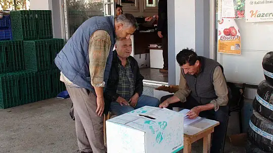 DELEGELER SEÇİMLE BELİRLENİYOR