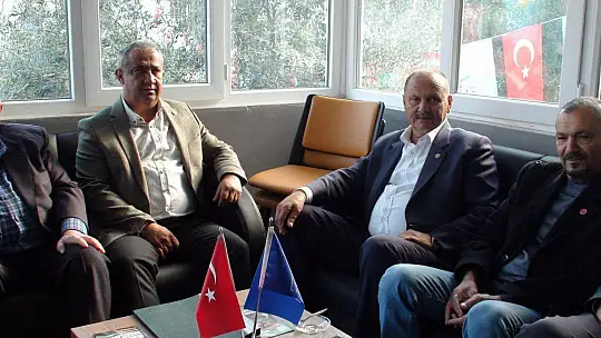 ZİRAAT ODASI'NDAN İYİ PARTİ'YE HAYIRLI OLSUN ZİYARETİ