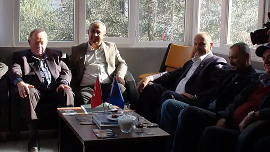 ZİRAAT ODASI'NDAN İYİ PARTİ'YE HAYIRLI OLSUN ZİYARETİ