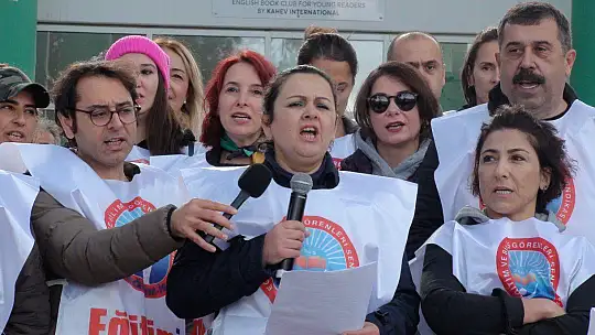 ÖĞRETMENLERDEN İŞ BIRAKMA EYLEMİ