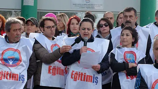 ÖĞRETMENLERDEN İŞ BIRAKMA EYLEMİ