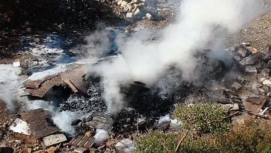 TEMİZLİK ATEŞİ YAKAN ŞAHIS CEZA YEMEKTEN KURTULAMADI 