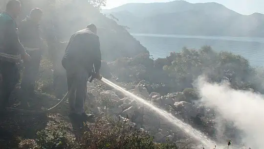 TEMİZLİK ATEŞİ YAKAN ŞAHIS CEZA YEMEKTEN KURTULAMADI 