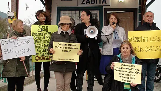 TECAVÜZE UĞRAYAN KIZ ÇOCUĞU İÇİN BİR ARAYA GELDİLER