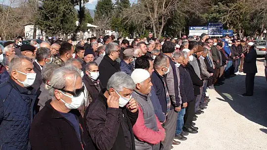 SAĞLIK MEMURU MUZAFFER KILINÇ SON YOLCULUĞUNA UĞURLANDI