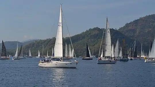 19. Göcek Atatürk kupası yelken yarışları başladı