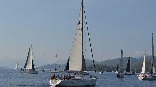 19. Göcek Atatürk kupası yelken yarışları başladı