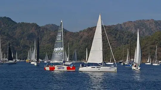 19. Göcek Atatürk kupası yelken yarışları başladı