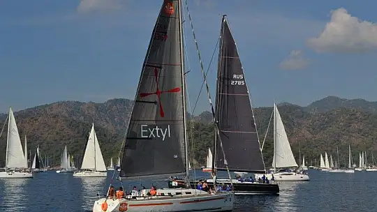 19. Göcek Atatürk kupası yelken yarışları başladı