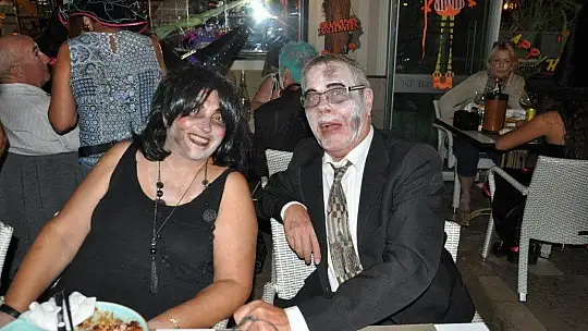 Cadılar Bayramı kutlaması renkli görüntüler oluşturdu