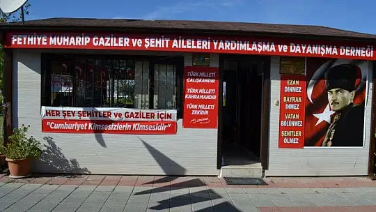 Kaymakam Fırat'tan, gaziler derneğine ziyaret