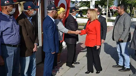 Milletvekili Gökcan'dan Gaziler Derneği'ne ziyaret