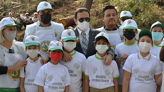 Fethiye'de 5 bin fidan toprakla buluştu