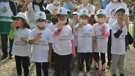 Fethiye'de 5 bin fidan toprakla buluştu