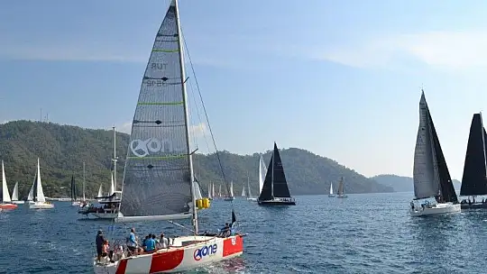 19. Göcek Atatürk kupası yelken yarışları başladı