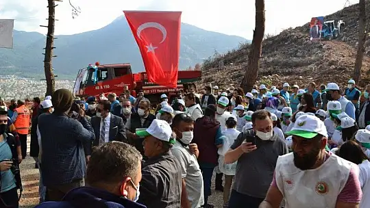 Fethiye'de 5 bin fidan toprakla buluştu