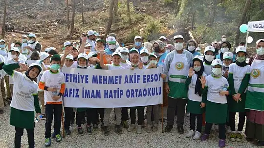 Fethiye'de 5 bin fidan toprakla buluştu