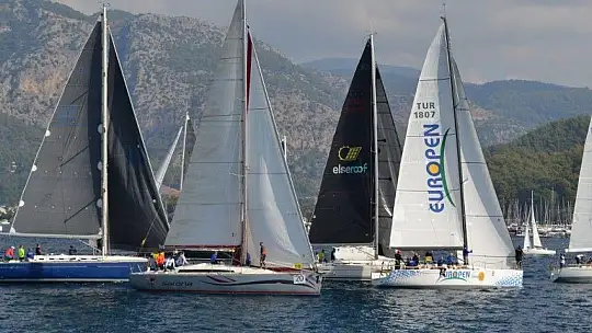 19. Göcek Atatürk kupası yelken yarışları başladı