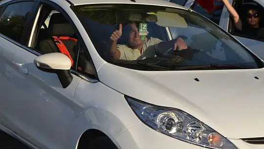 30 Ağustos Zafer Konvoyuna Coşkulu Katılım