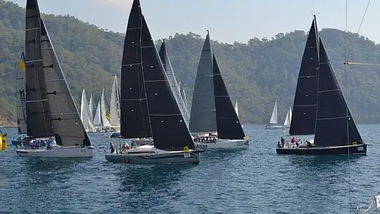 19. Göcek Atatürk kupası yelken yarışları başladı