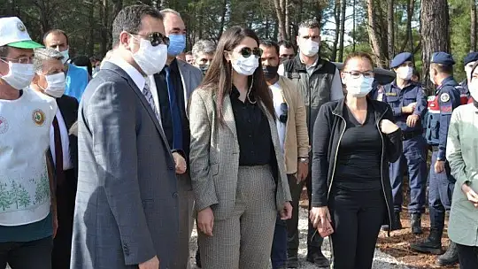 Fethiye'de 5 bin fidan toprakla buluştu