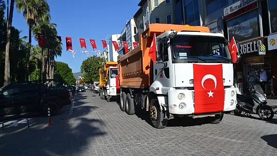 19 Mayıs Bayramı'na araç konvoyu damga vurdu